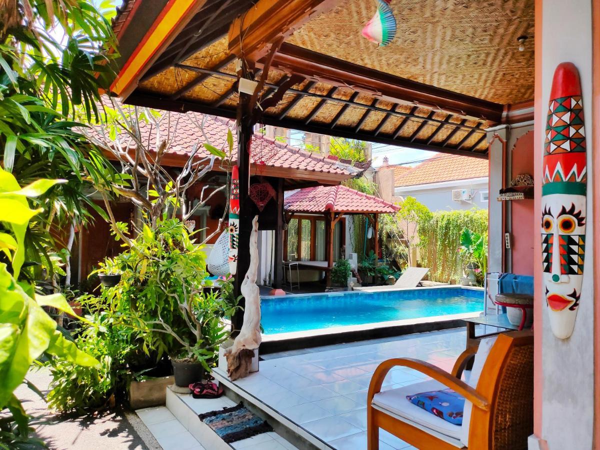 G Saskara Homestay Sanur Eksteriør billede