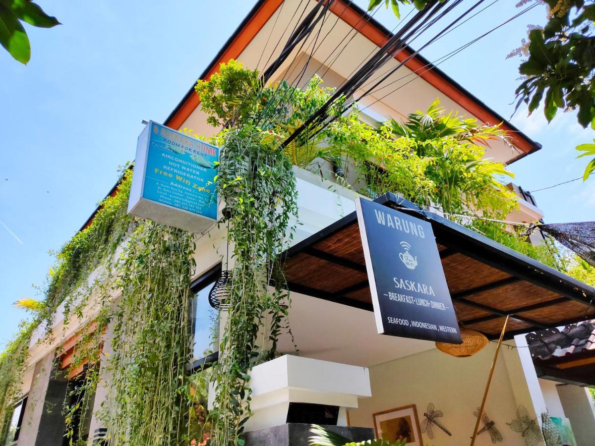 G Saskara Homestay Sanur Eksteriør billede